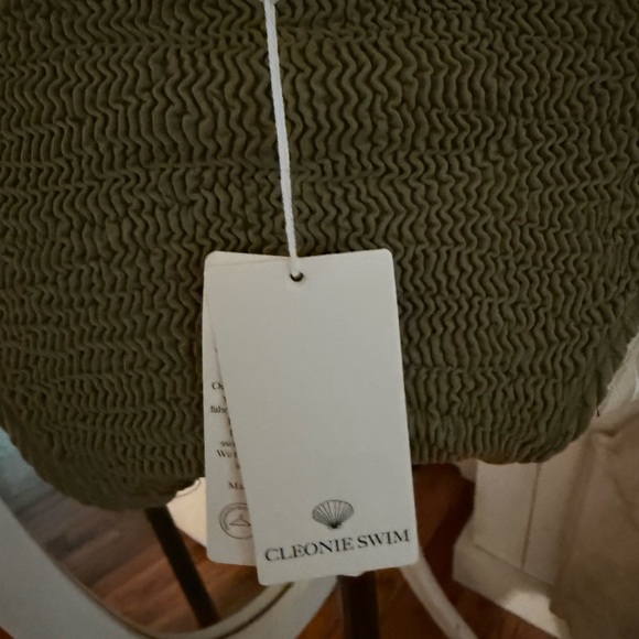 Striped One-Shoulder Bikini Set - Picture 9 of 11